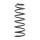 Suspension Spring set rear axle Ø 140 mm KYB for e.g. CITROËN JUMPY