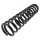 Suspension Spring set front axle coil spring Ø 123 mm KYB for e.g. MB S-KLASSE