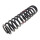 Suspension Spring set front axle coil spring Ø 128 mm KYB for e.g. MB S-KLASSE
