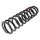 Suspension Spring set front axle coil spring Ø 101 mm KYB for HONDA PRELUDE
