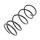 Suspension Spring set front axle coil spring Ø 147 mm KYB for e.g. MAZDA 323