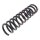 Suspension Spring set front axle coil spring Ø 110 mm KYB for MERCEDES-BENZ SL