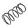 Suspension Spring set front axle Ø 152 mm KYB for e.g. TOYOTA CARINA