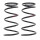 Suspension Spring set front axle coil spring Ø 159 mm KYB for TOYOTA CELICA