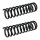 Suspension Spring set front axle coil spring Ø 135 mm KYB for MB S-KLASSE