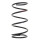 Suspension Spring Set front coil spring Ø 178 mm KYB for e.g. MITSUBISHI GALANT
