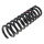 Suspension Spring set rear axle coil spring Ø 100 mm KYB for e.g. MB E-KLASSE