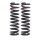 Suspension Spring set rear axle Ø 101 mm KYB for MERCEDES-BENZ 190