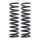 Suspension Spring set rear axle Ø 99 mm KYB for MERCEDES-BENZ C-KLASSE