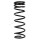 Suspension Spring set rear axle coil spring Ø 133 mm KYB for OPEL FRONTERA