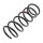 Suspension Spring set rear axle coil spring Ø 122 mm KYB for TOYOTA MR2