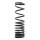 Suspension Spring set rear axle Ø 133 mm KYB for e.g. OPEL MONTEREY