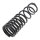Suspension Spring set rear axle Ø 133 mm KYB for e.g. OPEL MONTEREY
