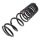Suspension Spring set rear axle Ø 133 mm KYB for e.g. OPEL MONTEREY