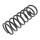Suspension Spring set rear axle coil spring Ø 119 mm KYB for JAGUAR X-TYPE
