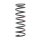Suspension Spring set rear axle coil spring Ø 119 mm KYB for JAGUAR X-TYPE