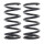 Suspension Spring set rear axle coil spring Ø 148 mm KYB for TOYOTA PREVIA