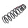 Suspension Spring set rear axle coil spring Ø 115 mm KYB for LEXUS IS