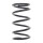 Suspension Spring set rear axle coil spring Ø 143 mm KYB for TOYOTA RAV