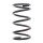 Suspension Spring set rear axle coil spring Ø 143 mm KYB for TOYOTA RAV