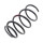 Suspension Spring set front axle coil spring Ø 182 mm KYB for LEXUS RX
