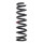 Suspension Spring set front axle coil spring Ø 112 mm KYB for TOYOTA LAND