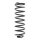 Suspension Spring set rear axle coil spring Ø 130 mm KYB for e.g. VOLVO 240