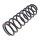 Suspension Spring set rear axle coil spring Ø 130 mm KYB for e.g. VOLVO 240