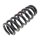 Suspension Spring set rear axle coil spring Ø 94 mm KYB for MG TF