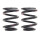Suspension Spring set rear axle Ø 175 mm KYB for e.g. TOYOTA HIACE
