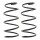 Suspension Spring set front axle Ø 171 mm KYB for BMW 3 Series and others