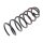 Suspension Spring set front axle coil spring Ø 134 mm KYB for e.g. VW GOLF