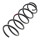Suspension Spring set front axle coil spring Ø 133 mm KYB for e.g. VW BORA