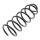 Suspension Spring set front axle coil spring Ø 137 mm KYB for e.g. VW PASSAT