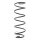 Suspension Spring set front axle coil spring Ø 163 mm KYB for e.g. PEUGEOT 406