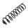 Suspension Spring set front axle coil spring Ø 115 mm KYB for e.g. MB E-KLASSE