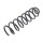 Suspension Spring set front axle Ø 116 mm KYB for MERCEDES-BENZ CLS
