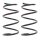 Suspension Spring set front axle coil spring Ø 164 mm KYB for TOYOTA COROLLA