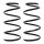 Suspension Spring set front axle Ø 166 mm KYB for e.g. TOYOTA AVENSIS