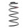 Suspension Spring set front axle Ø 152 mm KYB for e.g. DAEWOO LACETTI