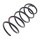 Suspension Spring Set front coil spring Ø 151 mm KYB for e.g. CHEVROLET LACETTI