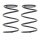 Suspension Spring set front axle Ø 172 mm KYB for e.g. SUBARU IMPREZA