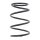 Suspension Spring set front axle Ø 172 mm KYB for e.g. SUBARU IMPREZA