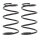 Suspension Spring set front axle Ø 172 mm KYB for e.g. SUBARU IMPREZA