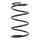 Suspension Spring set front axle Ø 172 mm KYB for e.g. SUBARU IMPREZA
