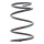 Suspension Spring set front axle coil spring Ø 174 mm KYB for SUBARU IMPREZA
