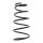 Suspension Spring set front axle coil spring Ø 187 mm KYB for TOYOTA CAMRY