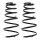Suspension Spring set rear axle coil spring KYB fits TOYOTA CAMRY