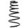 Suspension Spring set rear axle coil spring KYB fits TOYOTA CAMRY