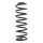 Suspension Spring set rear axle coil spring Ø 124 mm KYB for e.g. VOLVO 740